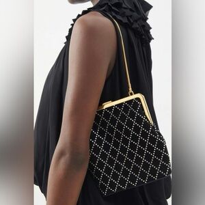 The Lilith Crystal-Embellished Evening Bag